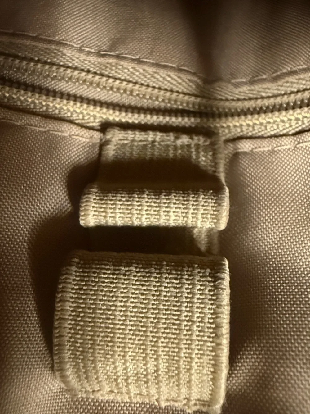 Baggallini Triple Zip Crossbody Bag Black Nylon Travel Organizer